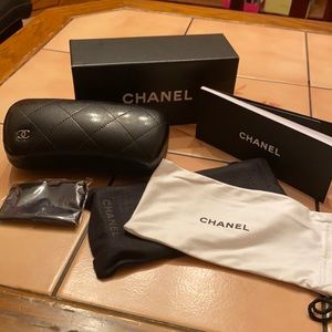 Chanel Glasses Case Packaging Bundle